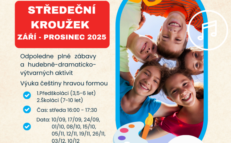 Středeční kroužek – podzim 2025